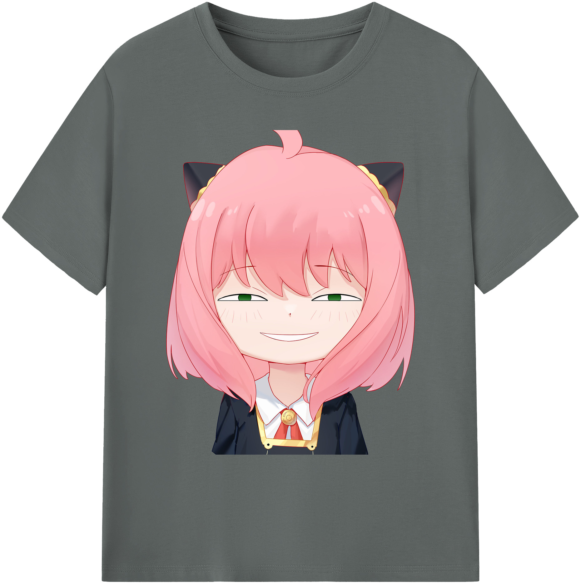 （画像用） SPY×FAMILY间谍家家酒 綿100％ メンズ半袖Tシャツ｜肌触りやわらか＆通気性